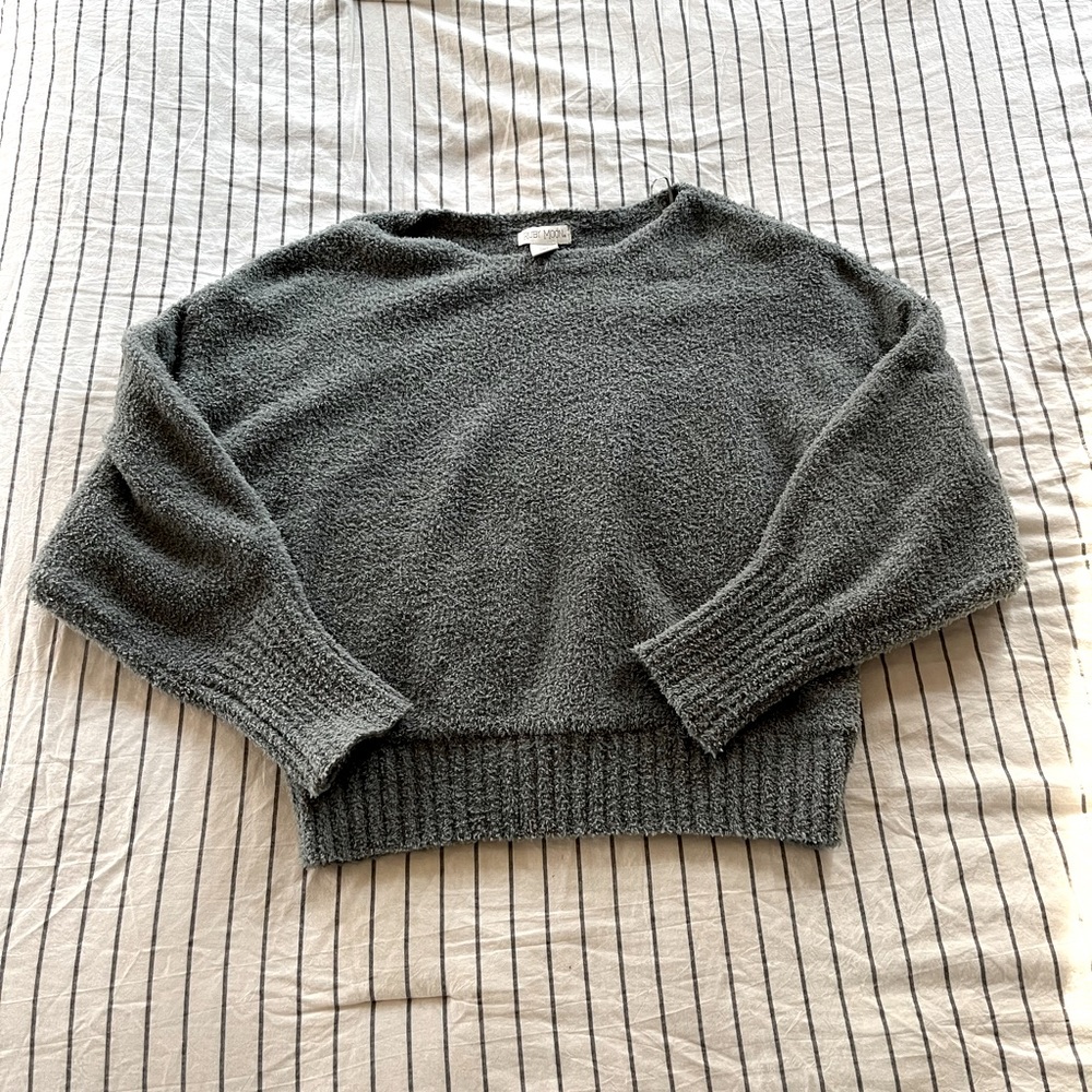 Oversized Slouchy Chenille Sweater